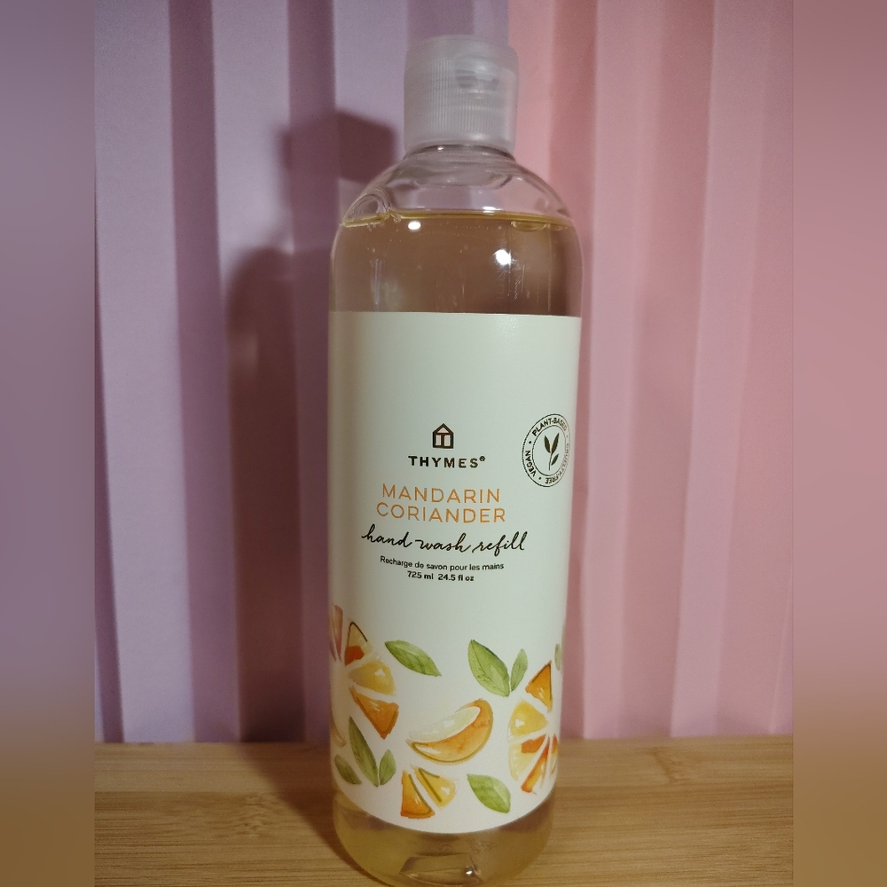 Thymes Mandarin Coriander Hand Wash Refill - 24.5 Fl Oz - Picture 3 of 11